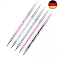 Produktbild: 5 Stück Nagel Pinsel Set, Nageldesign Pinsel, Nail Art Dotting Tools,