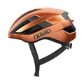 Produktbild: ABUS Rennradhelm WingBack – einfacher Roadhelm für sportliches Fahren im Alltag und in der Freizeit – für Erwachsene und Jugendliche – Orange, Größe M