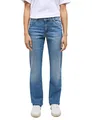Produktbild: MUSTANG Damen Jeans Crosby Relaxed Straight Fit - Blau -Light Blue Denim W26-W34, Größe:31W / 30L, Farbvariante:Light Blue Denim 5000-402