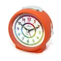 Produktbild: Kinderwecker ohne Ticken Orange Snooze Licht Geschenk zur Einschulung - 1999/12