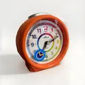 Produktbild: Atlanta 1999/12 Kinderwecker Ohne Ticken Orange Licht Geschenk Einschulung OVP