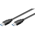 Produktbild: USB3.0-Daten-Kabel 3m A-Stecker auf A-Stecker SuperSpeed schwarz