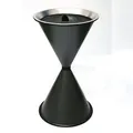 Produktbild: Stand Aschenbecher Diabolo 71x40cm graphit inkl. 25 kg Quarzsand SZAGATO Aschenbecher groß Stand-Aschenbecher außen Aschenbecher stehend draußen