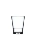 Produktbild: Trinkglas 200 ml SAN, klar, Glas, Set, Becher, Wasserglas