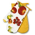 Produktbild: Ofenhandschuhe Kitchen, Vegetables, gelb, 1 Paar, PSA-Kategorie II bis 250°C hitzebeständig, geprüftes und zertifiziertes Produkt