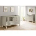 Produktbild: Pinolino Babyzimmer Tami, Eiche, Beige, Holzwerkstoff, 3 Schublade(n) Schubladen, FSC Mix, zum Juniorbett umbaubar, höhenverstellbar, Sprossen mit Normabstand, Sitzsofa Aufbauanleitung im Karton, Lattenrost inklusive, Schlupfsprossen, Babymöbel, Babyzimmer-Sets