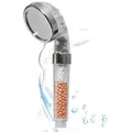 Produktbild: Aquadon Shower Hero - wassersparender Duschkopf mit Filter & Mineralsteinen - Handbrause mit 3 Strahlarten - Duschbrause mit Filter für