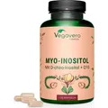 Produktbild: Vegavero Myo-Inositol Complex | 120 Kapseln | mit Q10, Resveratrol, Vitamin B6, Zink und Folsäure | für Frauen | vegan