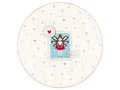 Produktbild: GreenGate Small Plate Cindarella Xmas White