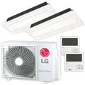 Produktbild: LG Multisplit Klimaanlage Decken-Set | MT09R.NU1 | 2,6 kW + 2,6 kW