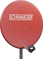Produktbild: Schwaiger 714142 SAT-Antenne (55 cm, Stahl, ziegelrot)