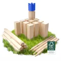 Produktbild: Ocean 5 Kubb - Original Wikinger Wurfspiel für Draußen - Holz Schach Kegel Spiel aus Skandinavien - Das Geschicklichkeitsspiel