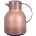 Produktbild: Emsa Thermoskanne Samba, Quick Press, Kunststoff, mit Tipverschluss, auslaufsicher, braun, 1Liter
