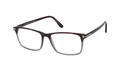 Produktbild: Tom Ford FT5584 056  Brille Brillenfassung Brillengestell Braun Grau Blaufilter