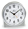 Produktbild: Atlanta Großer Funkwecker Analog Licht Snooze Crescendo Zahlen - 1843/19 (Silber)