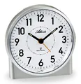 Produktbild: Großer Funkwecker Analog Licht Snooze Crescendo Zahlen Silber - ATLANTA 1843/19