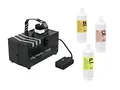 Produktbild: EUROLITE Set Dynamic Fog 600 + Fluide | Kompakte Nebelmaschine mit 600 Watt Leistung inklusive 3 verschiedener Nebelfluids