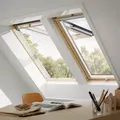 Produktbild: VELUX Dachfenster GPL 3070 Klapp-Schwingfenster Holz THERMO Fenster, 78x118 cm (MK06)