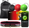 Produktbild: TEKXYZ Reflexball mit Zähler-App Online-Community Boxbälle Perfekt Reaktion Beweglichkeit Schlaggeschwindigkeit Kampfgeschick Hand-Auge-Koordination Geschenk alle