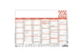 Produktbild: ZETTLER Wandkalender Zettler Arbeitstagekalender A5 2026 - Bürokalender 21 × 15 cm, 6...