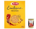 Produktbild: 5x Barilla Pasta all' Uovo Le Emiliane Filini, Eiernudeln, Pasta mit Ei 275g + Italian Gourmet polpa 400g