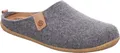 Produktbild: Rohde Herren Hausschuh Pantoffel Softfilz 6920, Größe:46 EU, Farbe:Grau