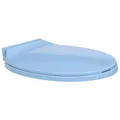 Produktbild: Toilettensitz Soft-close-ovales Blau