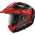 Produktbild: X-Lite X-552 Ultra Carbon Hillside N-Com Helm, schwarz-rot, Größe XL für Männer