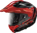 Produktbild: X-Lite X-552 Ultra Carbon Hillside N-Com Helm, schwarz/rot, XL (62)