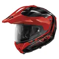 Produktbild: X-Lite X-522 Ultra Carbon Hillside Adventurehelm (schwarz/carbon/rot) Gr: XL (61