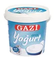 Produktbild: Gazi Ciftlik Joghurt - 1x 1kg - milder Naturjoghurt mit 3,5% Fett, natürlich erfrischender Geschmack, eignet sich bestens zu Käsekuchen, als Shake in Kuchen und Torten mit Obst