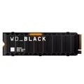 Produktbild: 8TB WD Black SN850X mit Kühlkörper M.2 2280 PCIe 4.0 x4 3D-NAND TLC (WDS800T2XHE)