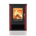 Produktbild: Kaminofen Ofen Holzofen Verso Theia Rot BImSchVII 9kw EEK-A+