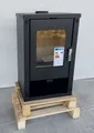Produktbild: Kaminofen VERSO Theia 9kW Holzofen mit lackierten Seitenteilen in Schwarz