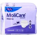 Produktbild: Hartmann Inkontinenz-Pants MoliCare Mobile, Unisex, Größe M (80-120cm), Einweg, 8 Tropfen, 14 Stück