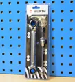 Produktbild: Würth Zebra Doppelring Ratschenschlüssel Satz 3tlg. Multi Ringschlüssel