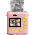 Produktbild: Denver KPC-1363RO Kinderkamera, rosa, 20 MP, 1080p, 2'' Display, mit microSD-Kartenslot und Drucker