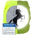 Produktbild: EANAGO Premium Regenschutz für Schulranzen und Rucksack - mit großem Sicherheitsreflektor - 100% wasserdichte Regenhülle - universell passend - Regenüberzug Ranzenhülle (Gelb_Einhorn)