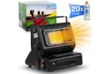 Produktbild: ZMC Heizstrahler 2-in-1 tragbare Gasheizung & Campingkocher 1,3 kW mit Gaskartuschen, Outdoor Camping Heizer Gasheizer & Gaskocher mit Piezozündung