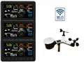 Produktbild: WiFi Funk Wetterstation Froggit WH3000 SE PRO TRIPLE (3 Displays) Zustand: Neu