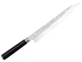 Produktbild: KAI Shun Pro Sho Yanagiba japanisches Sushimesser, Sashimi Messer 27 cm Klingenlänge - A 10 Stahl 61 (±1) HRC - Pakkaholz schwarz - handgefertigt mit einseitigem Schliff - Made in Japan