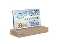 Produktbild: Thomson Wecker Wetterstation mit Holzsockel