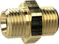 Produktbild: Riegler Doppelnippel, Messing AG G1/4 x G1/4, SW 17mm