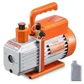 Produktbild: VEVOR Vakuumpumpe, 5 CFM, HVAC einstufige Drehschieber-Vakuumpumpe, für R134a R22 R410a Systeme, Auto-AC-Vakuumpumpen-Kit mit _lflasche, für die War