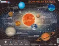 Produktbild: Larsen Puzzles SS1 Sonnensystem Lernpuzzle für Kinder, Niederländisch Ausgabe, 70-teiliges Rahmenpuzzle mit Planeten und Zwergplaneten, Lehrreiches Astronomie Spielzeug