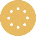 Produktbild: Bosch Schleifpapier Expert C470, Körnung 80, 125mm Ø, 50 Schleifscheiben, für Farbe und Holz
