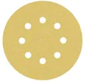 Produktbild: BOSCH Schleifpapier Schleifpapier mit 8 Löchern für Exzenterschleifer, 125 mm, G, gelocht