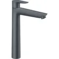 Produktbild: hansgrohe Talis E Einhebel-Waschtischmischer 240, Zugstangen-Ablaufgarnitur, Ausladung 183mm, 71716340, Farbe: Brushed Black