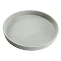 Produktbild: Dekoteller, Dekoschale Rund Betonoptik 30cm Ø moderne Schale aus Polyresin GRAU