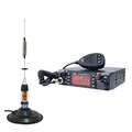 Produktbild: PNI CB-Funkpaket Escort HP 9001 PRO ASQ einstellbar, AM-FM, 12 V, 4 W + CB-Antenne ML70 26-30 MHz, 200 W, 70 cm, Magnet 145 mm enthalten